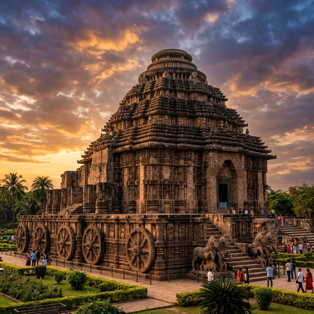Konark Sun Temple, Odisha